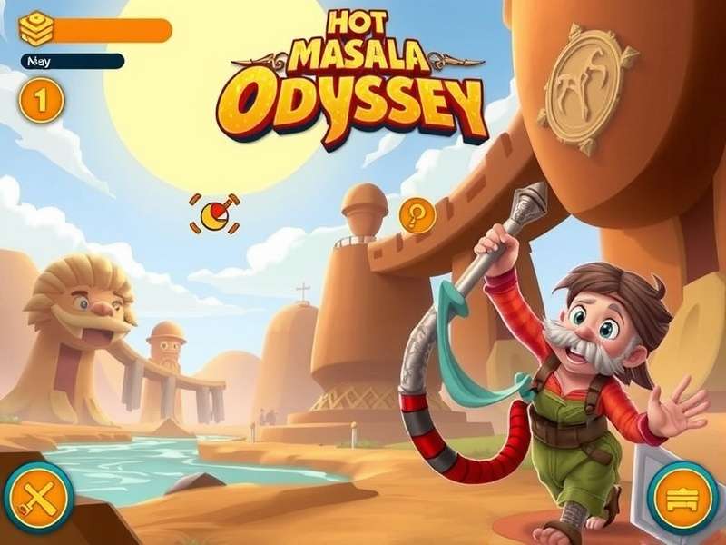 Hot Masala Odyssey Game Screenshot